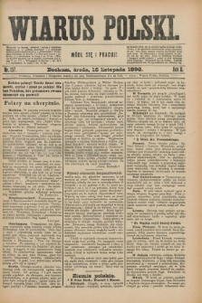 Wiarus Polski. R.8, nr 137 (16 listopada 1898)