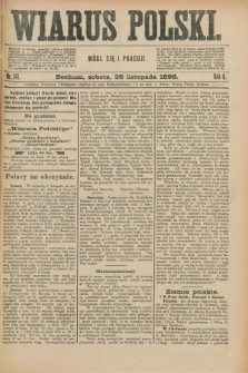 Wiarus Polski. R.8, nr 141 (26 listopada 1898) + dod.