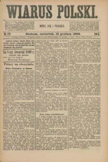 Wiarus Polski. R.8, nr 149 (15 grudnia 1898)