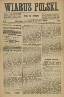 Wiarus Polski. R.9, nr 2 (5 stycznia 1899)