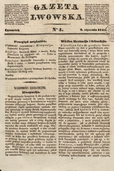 Gazeta Lwowska. 1845, nr 4