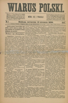 Wiarus Polski. R.9, nr 5 (12 stycznia 1899)