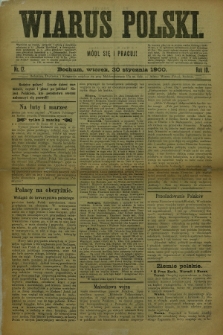 Wiarus Polski. R.10, nr 12 (30 stycznia 1900)