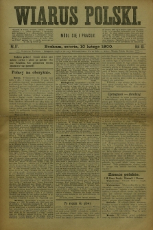 Wiarus Polski. R.10, nr 17 (10 lutego 1900)