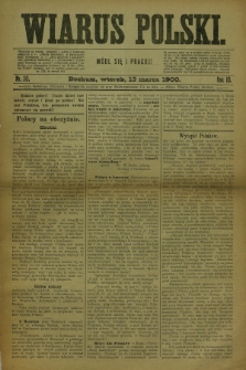 Wiarus Polski. R.10, nr 30 (13 marca 1900)