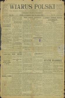 Wiarus Polski : pismo Narodowe i Robotnicze dla wszystkich Polaków i Związków Polskich we Francji. R.36, nr 55 (7 marca 1926)