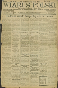 Wiarus Polski : pismo Narodowe i Robotnicze dla wszystkich Polaków i Związków Polskich i Zagranicą. R.38, nr 215 (16 listopada 1928)