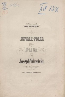 Joviale-polka : pour le piano