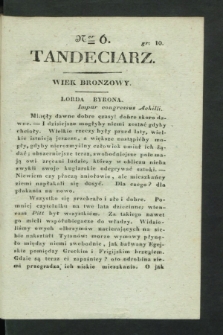 Tandeciarz. [1831], Ner 6 ([1 czerwca])