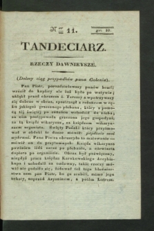Tandeciarz. [1831], Ner 11 ([1 listopada])