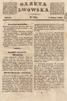 Gazeta Lwowska. 1845, nr 15