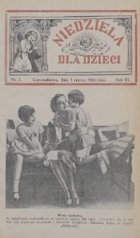 Niedziela dla Dzieci. 1933, nr 5