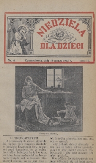 Niedziela dla Dzieci. 1933, nr 6