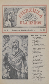 Niedziela dla Dzieci. 1933, nr 10