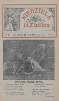 Niedziela dla Dzieci. 1933, nr 23