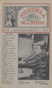 Niedziela dla Dzieci. 1933, nr 25