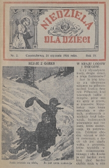 Niedziela dla Dzieci. 1934, nr 2