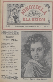 Niedziela dla Dzieci. 1934, nr 13