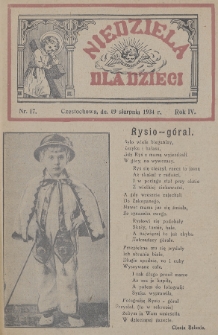 Niedziela dla Dzieci. 1934, nr 17