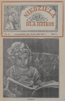 Niedziela dla Dzieci. 1935, nr 2