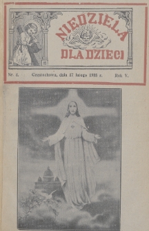 Niedziela dla Dzieci. 1935, nr 4
