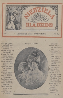 Niedziela dla Dzieci. 1935, nr 7