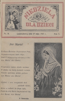 Niedziela dla Dzieci. 1935, nr 10