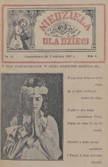 Niedziela dla Dzieci. 1935, nr 11