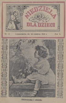 Niedziela dla Dzieci. 1935, nr 12