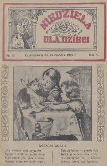 Niedziela dla Dzieci. 1935, nr 13