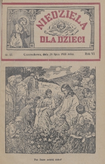 Niedziela dla Dzieci. 1935, nr 15