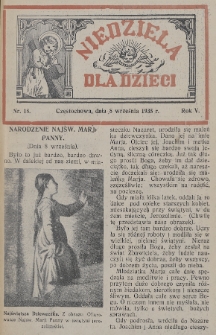 Niedziela dla Dzieci. 1935, nr 18