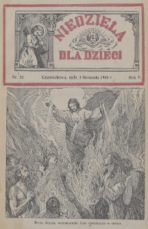Niedziela dla Dzieci. 1935, nr 22