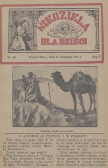 Niedziela dla Dzieci. 1935, nr 23