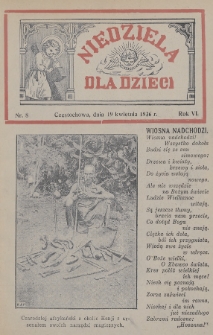 Niedziela dla Dzieci. 1936, nr 8