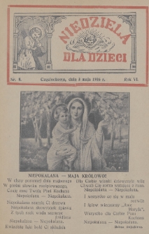 Niedziela dla Dzieci. 1936, nr 9