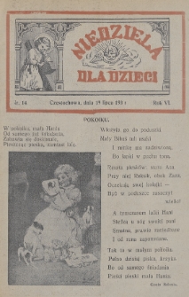 Niedziela dla Dzieci. 1936, nr 14