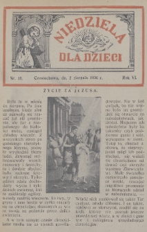 Niedziela dla Dzieci. 1936, nr 15