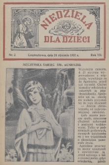 Niedziela dla Dzieci. 1937, nr 2