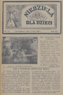 Niedziela dla Dzieci. 1937, nr 14