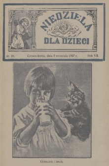Niedziela dla Dzieci. 1937, nr 18