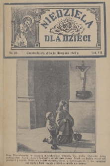 Niedziela dla Dzieci. 1937, nr 23
