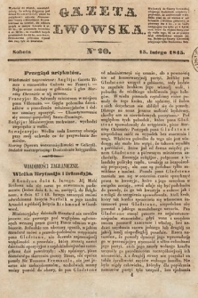 Gazeta Lwowska. 1845, nr 20