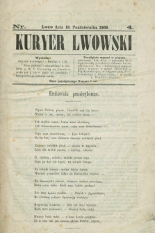 Kuryer Lwowski. 1869, nr 4 (16 października)