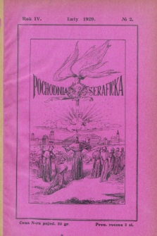 Pochodnia Seraficka. R.4, nr 2 (luty 1929)