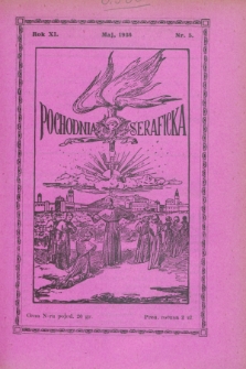 Pochodnia Seraficka : Organ III Zakonu i Stow. Franciszk. Krucjaty Misyjnej. R.11, nr 5 (maj 1936)