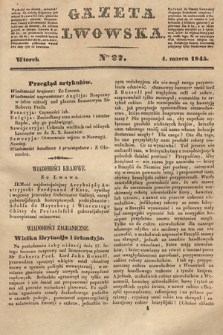 Gazeta Lwowska. 1845, nr 27
