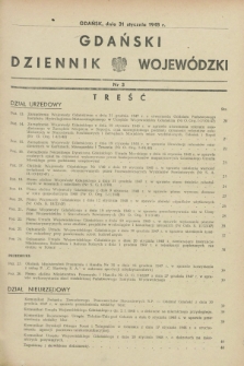 Gdański Dziennik Wojewódzki. 1948, nr 3 (31 stycznia)