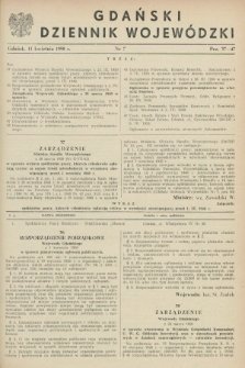 Gdański Dziennik Wojewódzki. 1950, nr 7 (11 kwietnia)