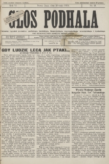 Głos Podhala : aktualny tygodnik powiatów: gorlickiego, jasielskiego, limanowskiego, nowosądeckiego, nowotarskiego i żywieckiego. 1934, nr 21